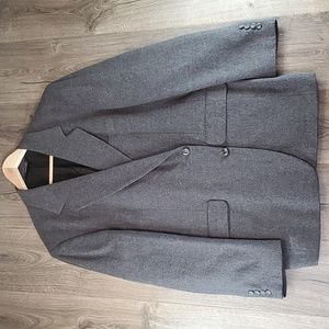 Nordstrom Loro Piana‎ Camel Hair Sport Coat Gray Men's 44L